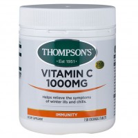 Thompson's 汤普森 天然维生素C咀嚼片 1000毫克 150片 